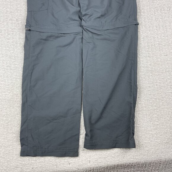 Columbia Silver Ridge Utility Convertible Pants Womens 14 Short Omni Shield Gorp - Picture 14 of 16